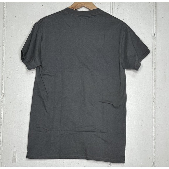 Thrasher Magazine T-Shirt Mens S Gray Flames Skateboarding Casual Crew Neck NEW - Picture 2 of 4